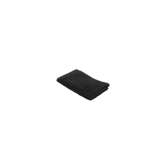 Tiseco Gastendoekje Delux 30x50cm Black