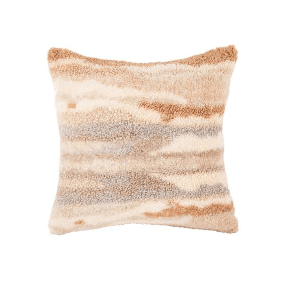 Tiseco Kussen Calacatta 45x45cm Brown, Taupe & Grey