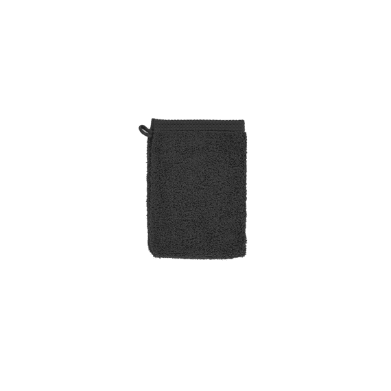 Tiseco Washandjes Delux 15x21 2stuks Black
