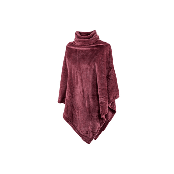 Tiseco Poncho Cosy Collar Applebutter 80x80cm