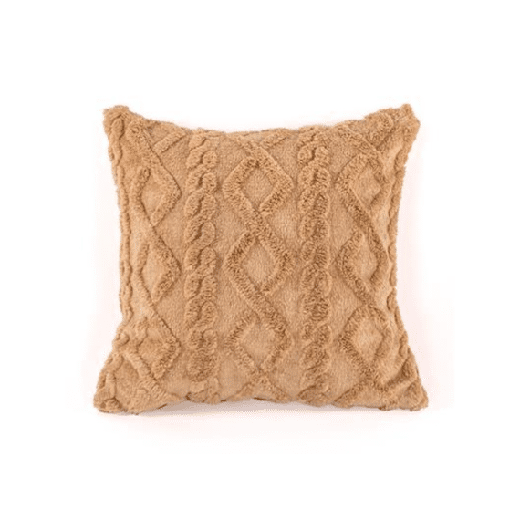 Tiseco Kussen Velveteen 45x45cm Indian Tan