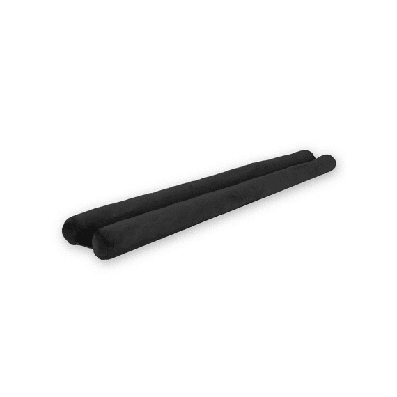 Tiseco Tochtrol Dubbel 80x16cm Zwart