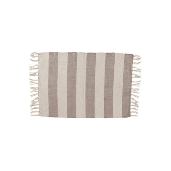 Tiseco Tapijt Ivar 50x80cm Taupe
