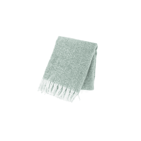 Tiseco Plaid Flock 130x170cm Microflanel Green Sage