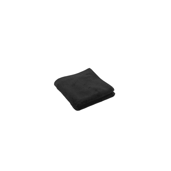 Tiseco Badhanddoek Delux 50x100cm Black
