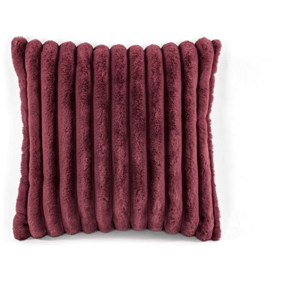 Tiseco Kussen Rabbit Stripe Fur 45x45cm Applebutter