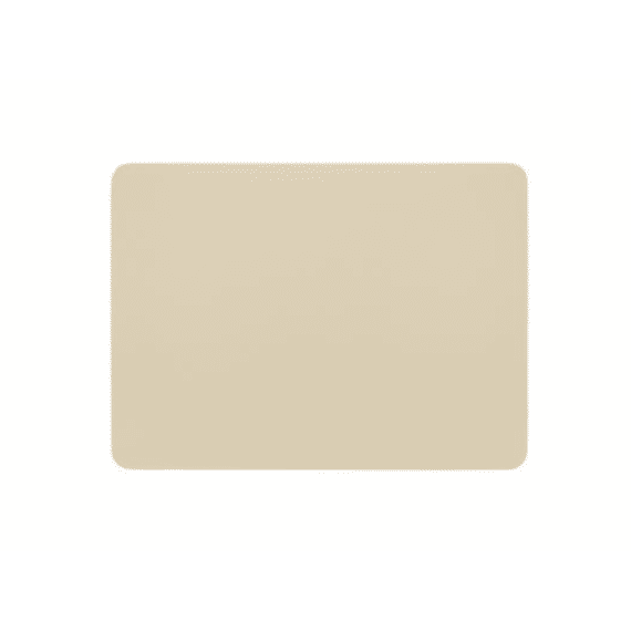 Tiseco Placemat Togo Leather Look Uni 33x45cm Ivory