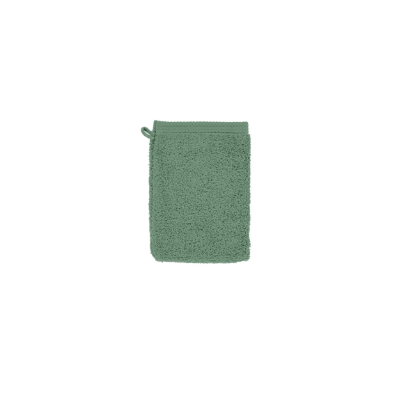 Tiseco Washandjes Delux 15x21 2stuks Stone Green