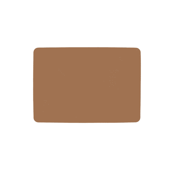 Tiseco Placemat Togo Leather Look Uni 33x45cm Indian Tan