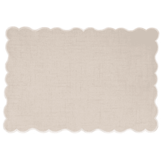 Tiseco Placemat Noura 30x43cm Ivory
