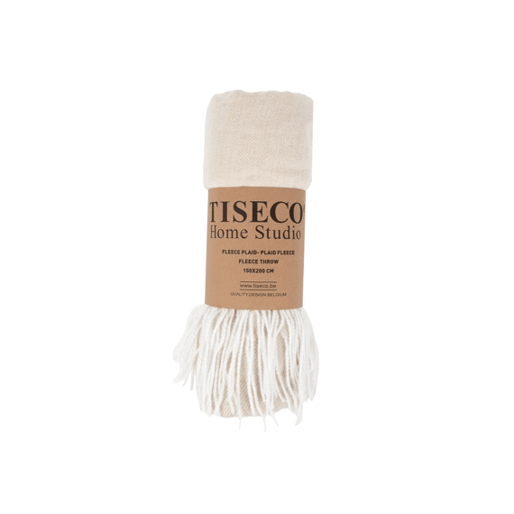 Tiseco Plaid Amalia 150x200cm Sand