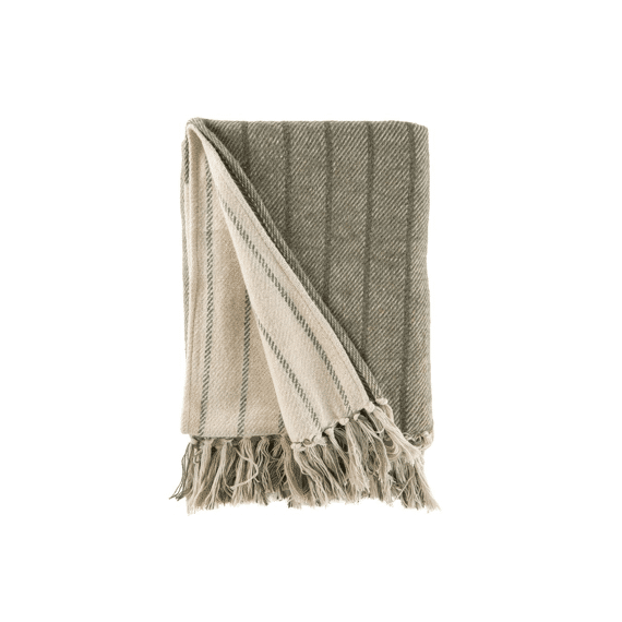 Tiseco Plaid Alma 130x160cm Olive