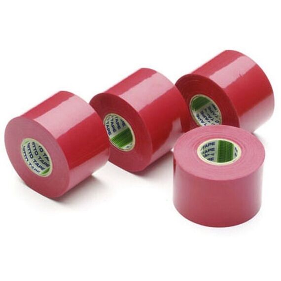 Isolatietape rood 50mm x 20m PER ROL