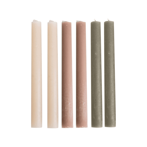 Gusta Dinerkaarsen Essence 6st 20cm