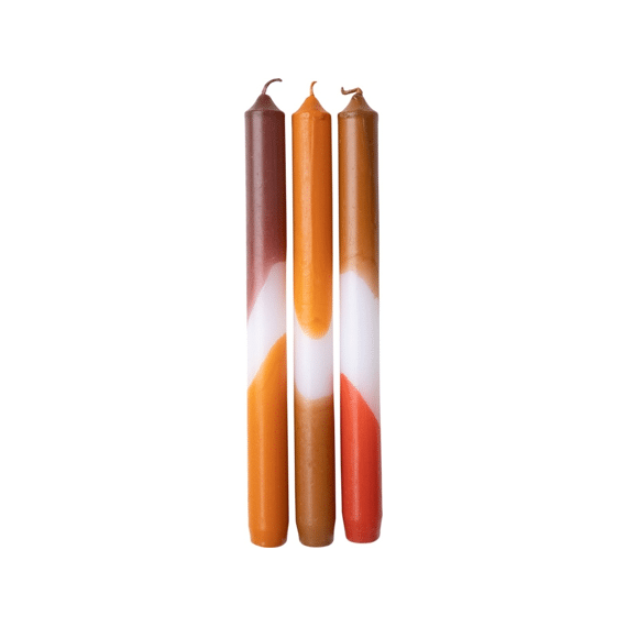 Gift Atelier Kaarsen Set Vigorose 3st Oranje