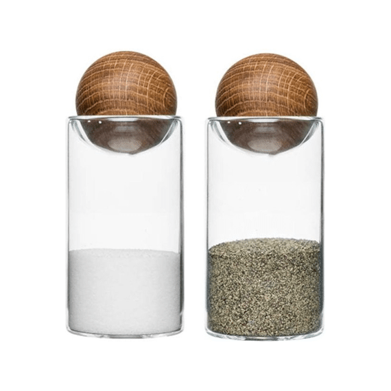 Sagaform Zout- en Peper Set Nature 5x11cm