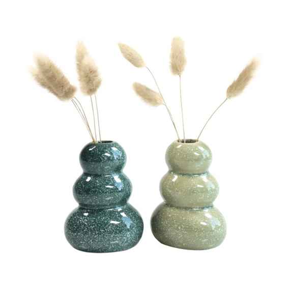 Gift Atelier Vaasjes met Droogbloemen Groen