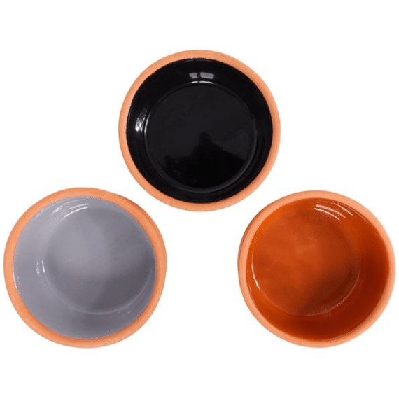 Senza Tapas Set 3st Terracotta Grijs