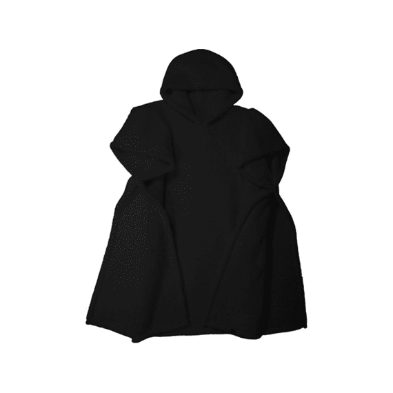 Jens Living Hoodie Teddy 110x160cm Zwart