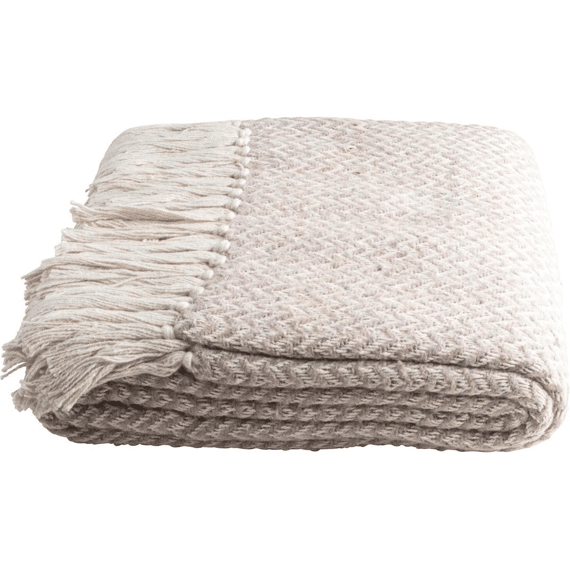 Gusta Plaid 130x160cm Beige