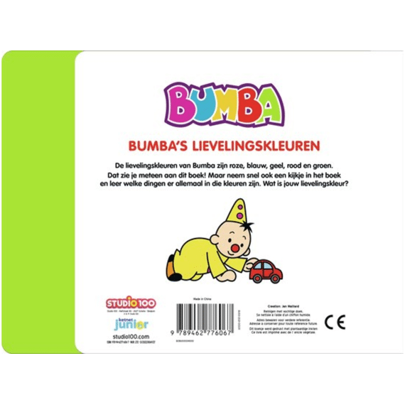 Bumba Boek Bumba''s lievelingskleuren