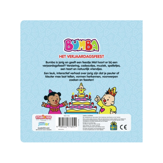 Bumba Kartonboek Het Verjaardagsfeest