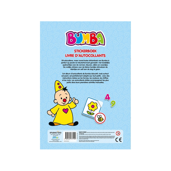 Bumba Stickerboek Sticker en Leer
