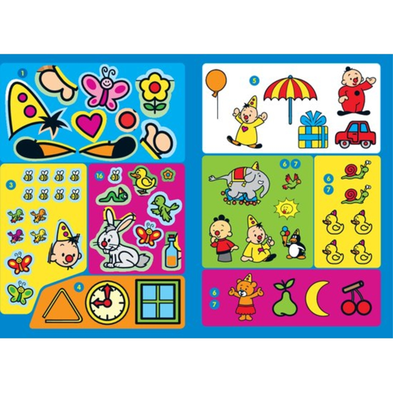 Bumba Stickerboek Sticker en Leer