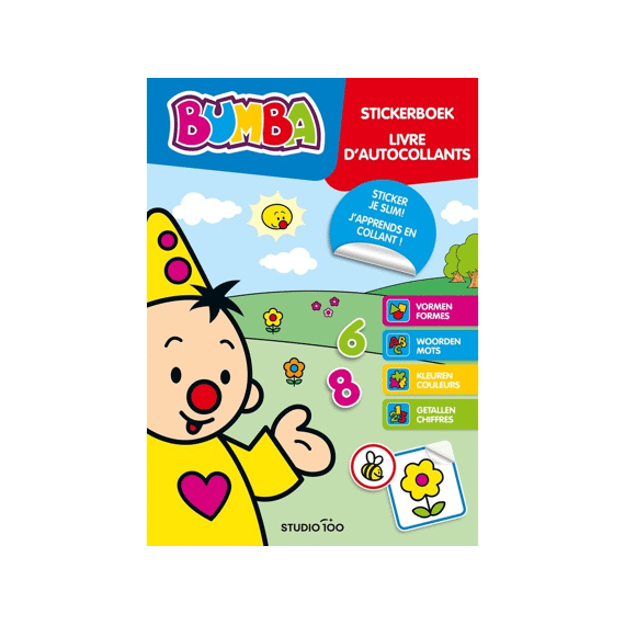 Bumba Stickerboek Sticker en Leer
