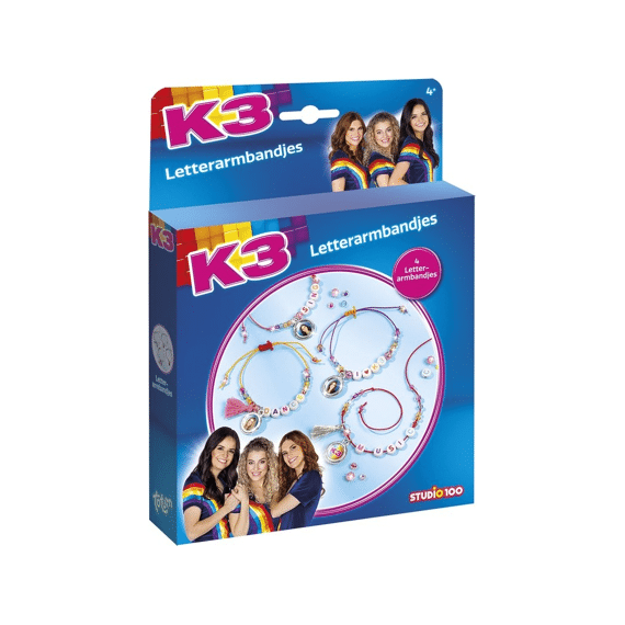 K3 Letter Bracelets