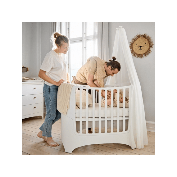 Leander Hemel Classic Baby Bed White