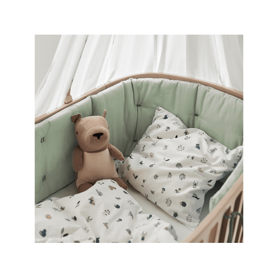 Leander Bedbumper Sage Green