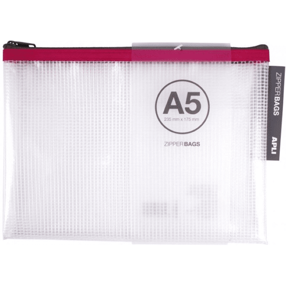 Apli Zipper bag A5