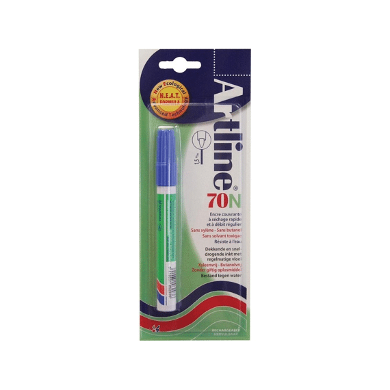 Artline stift 70 blauw op blister