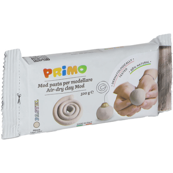 Primo Boetseerklei 500 Gr Grijs Luchthardend