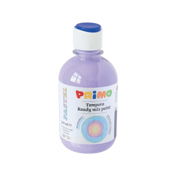 Primo Tempera Plakkaatverf Fles 500 Ml Pastel Lilac