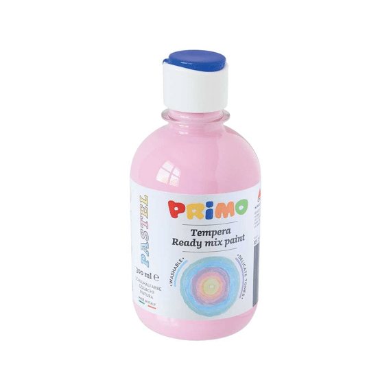 Primo Tempera Plakkaatverf Fles 500 Ml Pastel Pink
