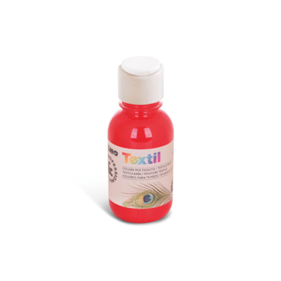 Primo Textielverf 125 Ml Vermiljoen
