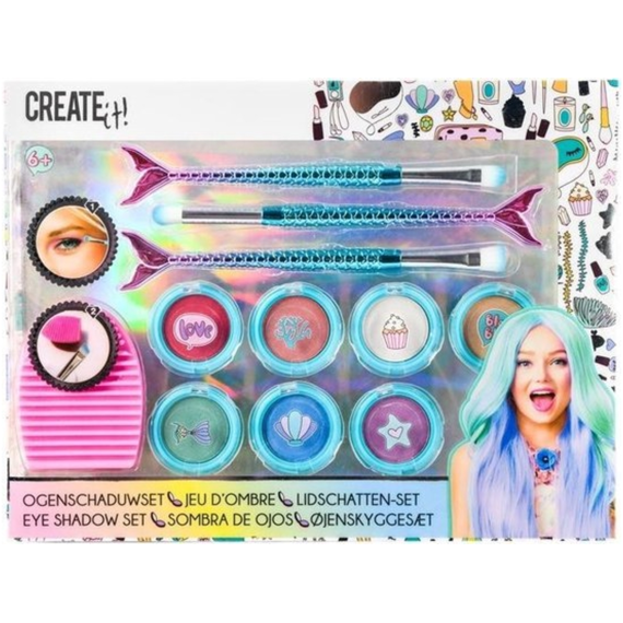 Create It! Oogschaduwset 11-delig Zeemeermin