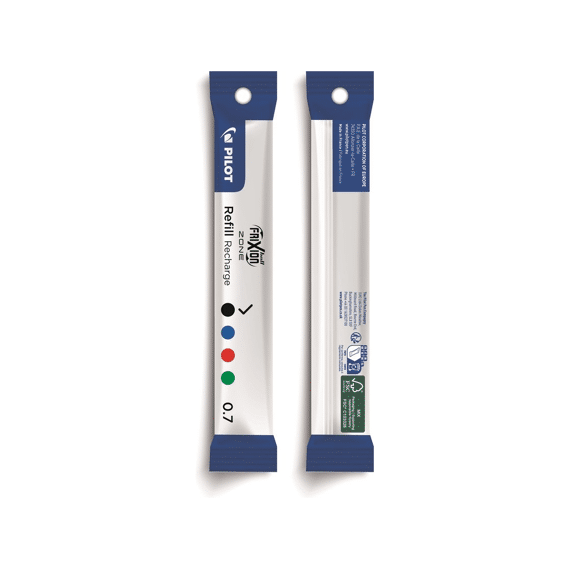 Pilot Frixion Clicker Ball Zone Vulling Blauw