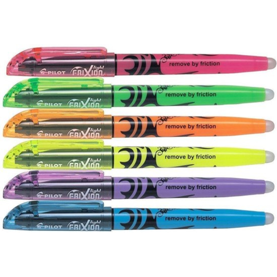 Pilot Frixion Fluostift Light 6st