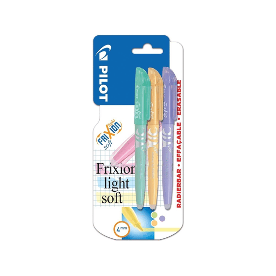 Pilot Frixion Fluostift Light Groen 3st