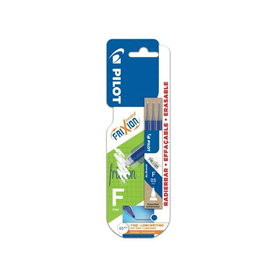 Pilot Frixion Point Blauw Vulling 3st