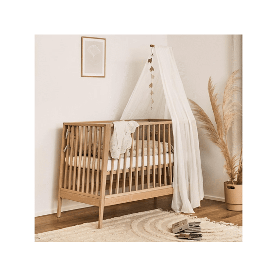 Leander Linea Bed 60x120 Oak