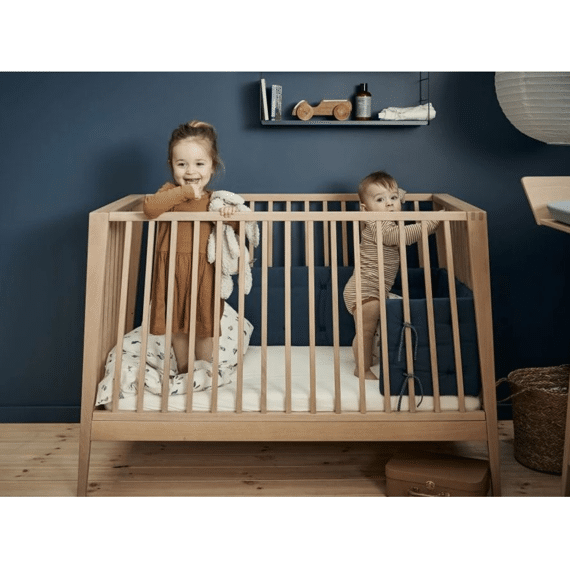 Leander Linea Bed 60x120 Oak