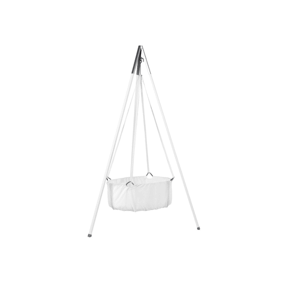 Leander Staander Voor Wieg Classic White Aluminium