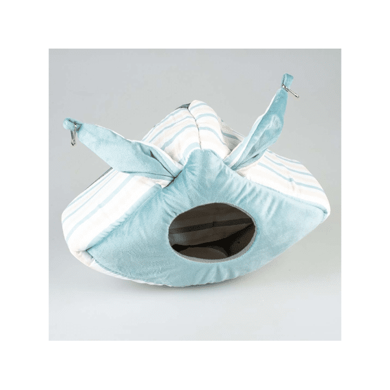 Striped Hoekhuis Pluche M - 27x23x30cm Meerkleurig