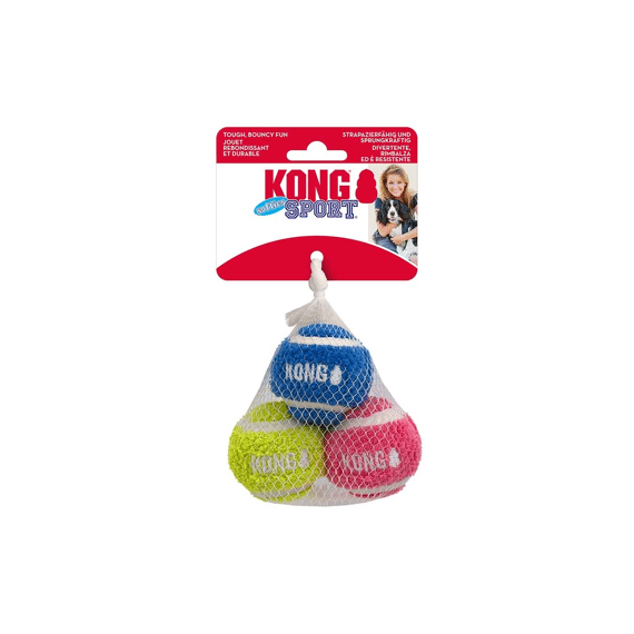 Kong Sport Softies Ball M-6x6x6cm Gemengde Kleuren