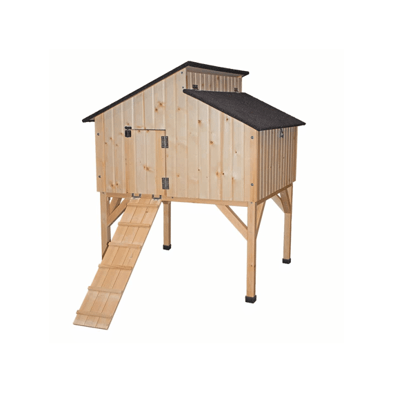 Woodland Design Kippenhok Cackleberry Cottage 131x83x114cm Houtkleurig Fsc Mix