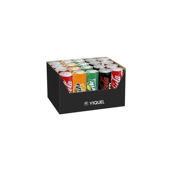 Viquel Pennenzak Rond Coca-Cola Fanta Sprite